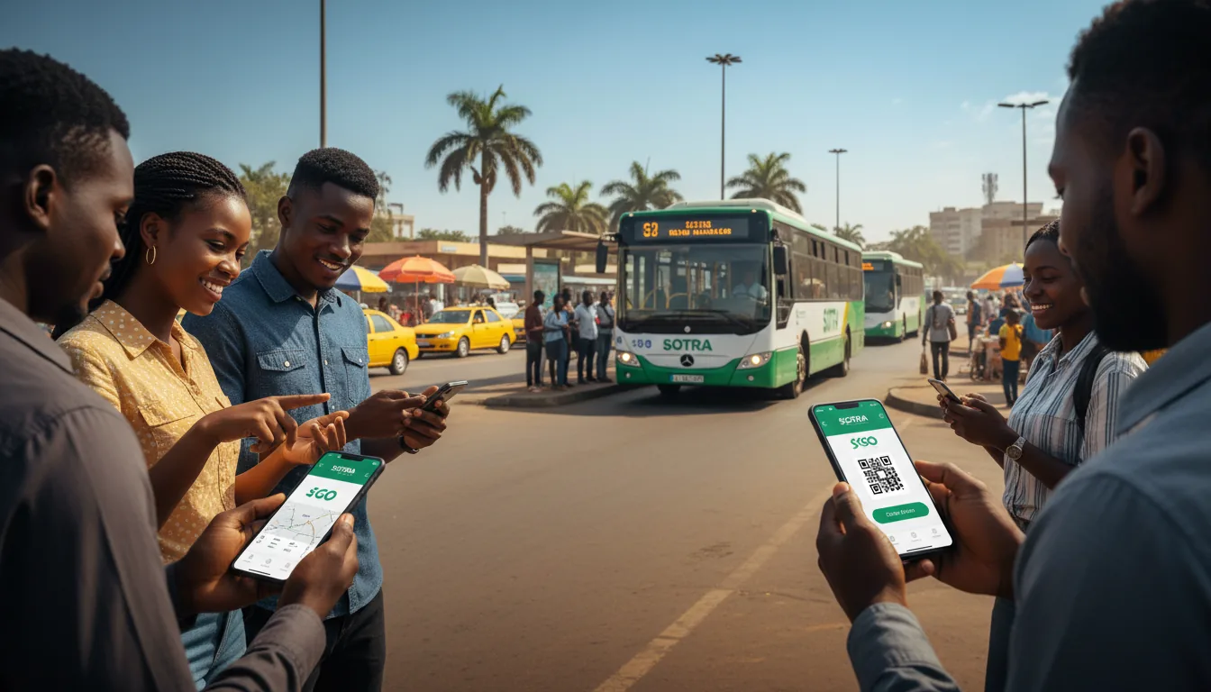 Lancement officiel de la nouvelle application mobile SOTRA