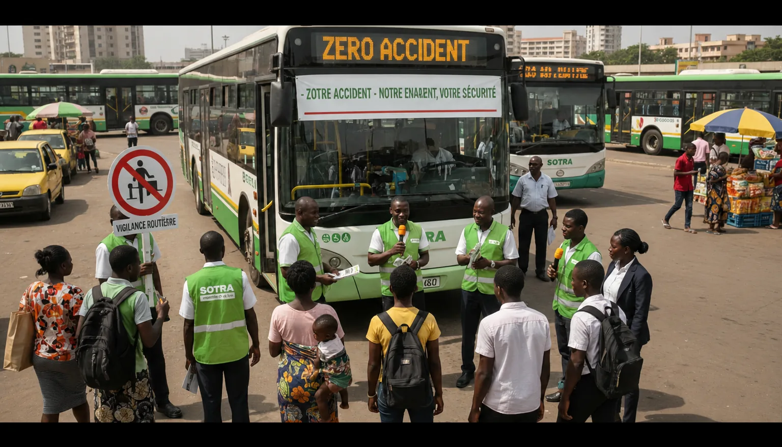 Campagne nationale 'Zéro Accident' sur nos réseaux