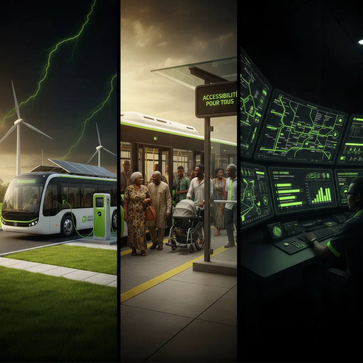 Écosystème SOTRA : transition énergétique, accessibilité, supervision